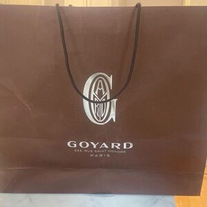 Goyard Chocolate Brown Shopping Bag XL - Authentic